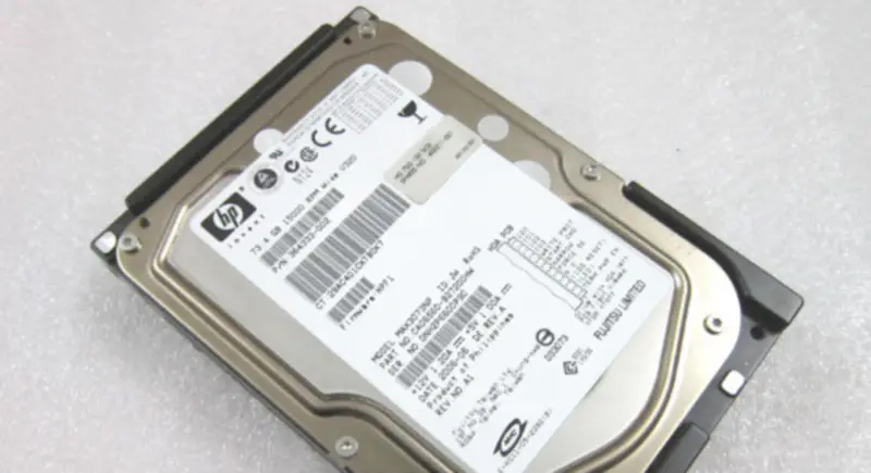 HP 364333-002 400211-001 HPF1 MAX3073NP Σκληρός δίσκος 73G 15K