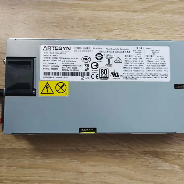 1400w 7001616-j000 7001616-j002 00mx824 Τροφοδοτικό