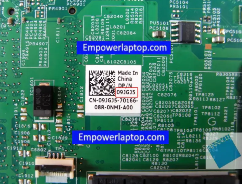 Μητρική πλακέτα Dell CN-09JGJ5 9JGJ5 Inspiron 14R M4010 48.4EK10.011
