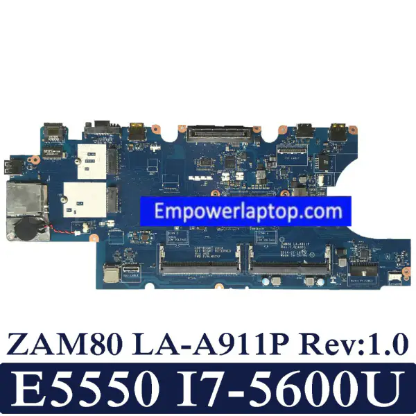 Μητρική πλακέτα Dell Latitude E5550 ZAM80 LA-A911P Rev:1.0 I7-5600U