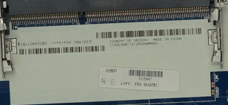 Μητρική πλακέτα Lenovo 04X4781 Thinkpad E540 NM-A161 AILE2