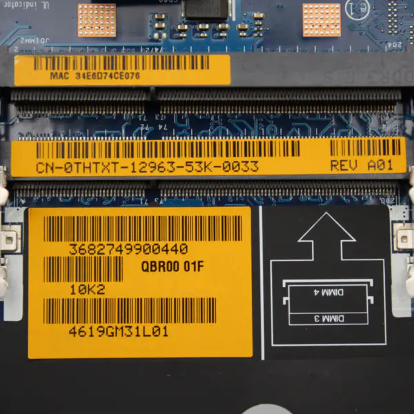 Μητρική πλακέτα Dell Alien-ware M17x R4 LA-8341P CN-0THTXT