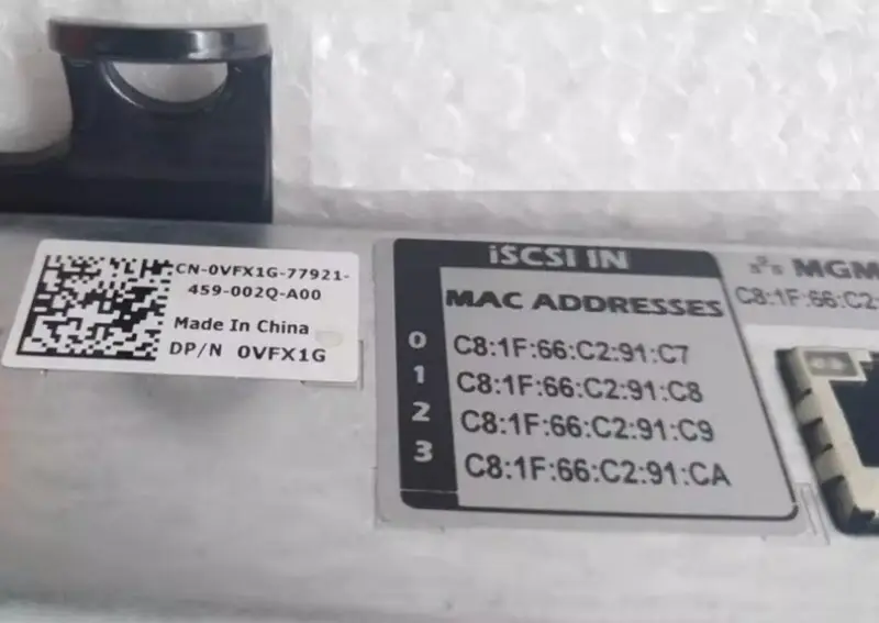 Ελεγκτής DELL MD3200i 0VFX1G