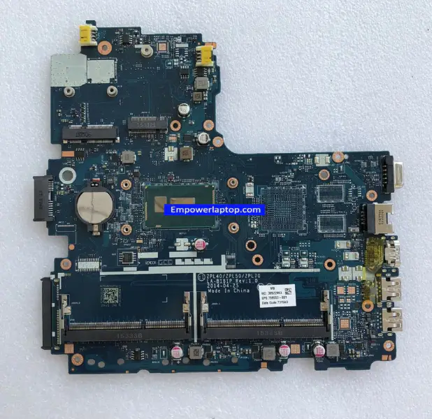 Μητρική πλακέτα HP 799553-001 799553-501 799553-601 LA-B181P SR23W I7-5500U