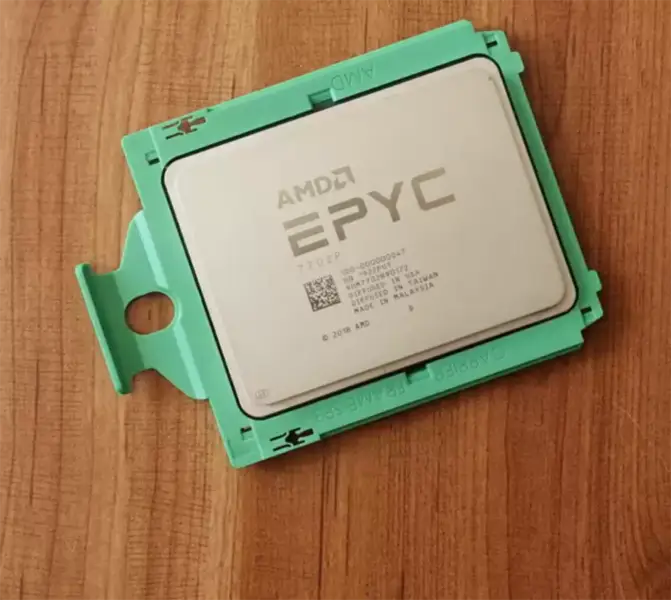 Epyc 7702p 64-core Rome 2.0ghz Sp3 επεξεργαστής διακομιστή Cpu 100-000000047