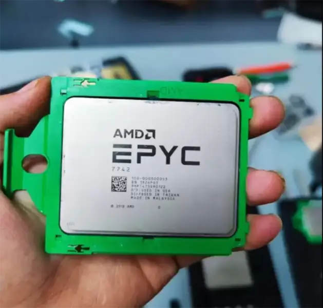 Epyc 7742 Sp3 επεξεργαστής CPU 100-000000053 2.25ghz 64 πυρήνες L3-256mb 225w