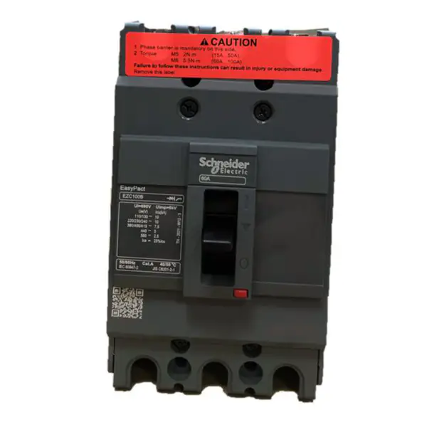 Διακόπτης κυκλώματος 3 πόλων Easypact EZC100B 3P60A