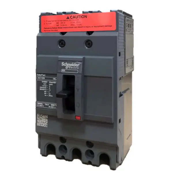 Διακόπτης κυκλώματος 3 πόλων Easypact EZC100B 3P60A