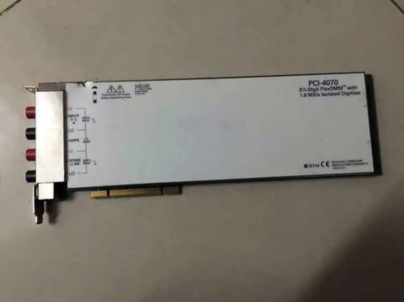 NI PCI-4070 ψηφιακή κάρτα PCI DMM μεταχειρισμένο στοιχείο