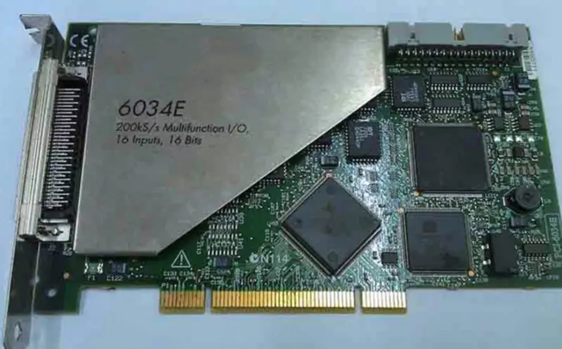 NI PCI-6034E 6034E 200kS/s πολλαπλών λειτουργιών I/O , 16 είσοδοι , 16 bit DAQ Card