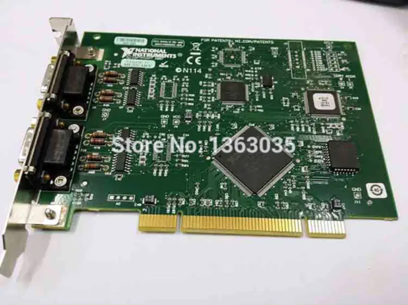 NI PCI-8431/2 Κάρτα καταγραφής σειριακής διασύνδεσης 2 θυρών PCI-8431 των εθνικών οργάνων υψηλής απόδοσης