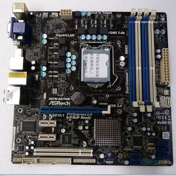 Μητρική πλακέτα Asrock H67M-GE LGA1155 Micro ATX