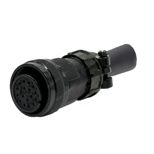17 ακίδων MS3108 20-29S Ευθεία κεφαλή με σφιγκτήρα ουράς YDM30200447 Συνδετήρας σύνδεσης σερβοκινητήρα Βύσμα αεροπορίας για Mitsubishi FANUC