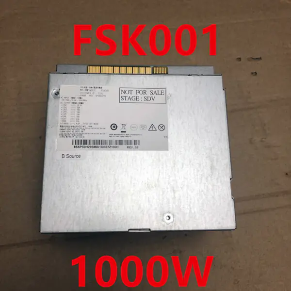 PSU για το τροφοδοτικό Lenovo 1000W SP50H29588 FSK001 DPS-1000AB-12 A 5P50V03173 SP50H29587