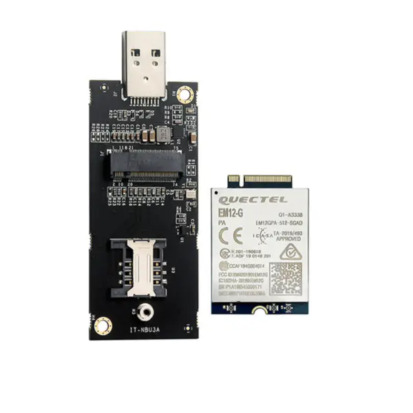 Προσαρμογέας σήματος NGFF M.2 Key B σε USB 2.0 3.0 για τη μονάδα 4G της Quectel EM12-G EM20-G EM06 SIMCOM SIM7912G SIM7920G SIM7906E SIM3G