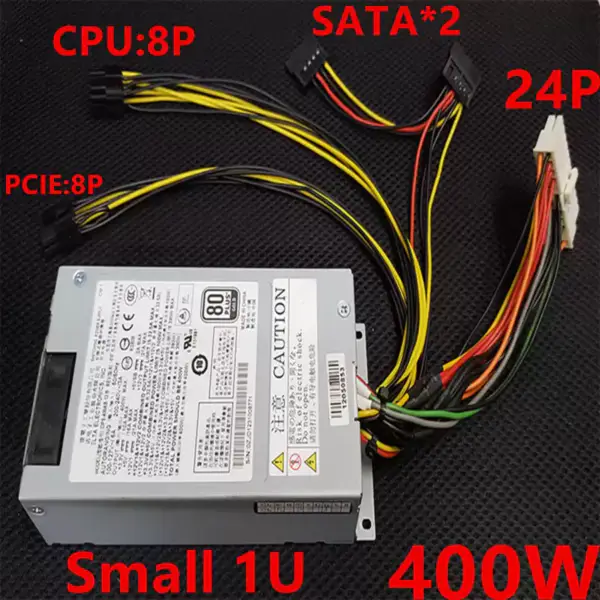 Τροφοδοτικό για FSP 80plus Gold Flex ITX LOLI GEN8 NAS Small 1U K39 S3 M24 400W Switching Power Supply DPS-400AB