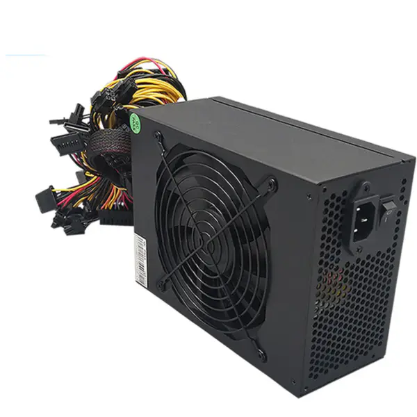 1800W PSU Bitmain Dragon Storm LX1800W Πολλαπλών καναλιών τροφοδοτικό διακομιστή 16 * (6+2Pin) για GPU Rig