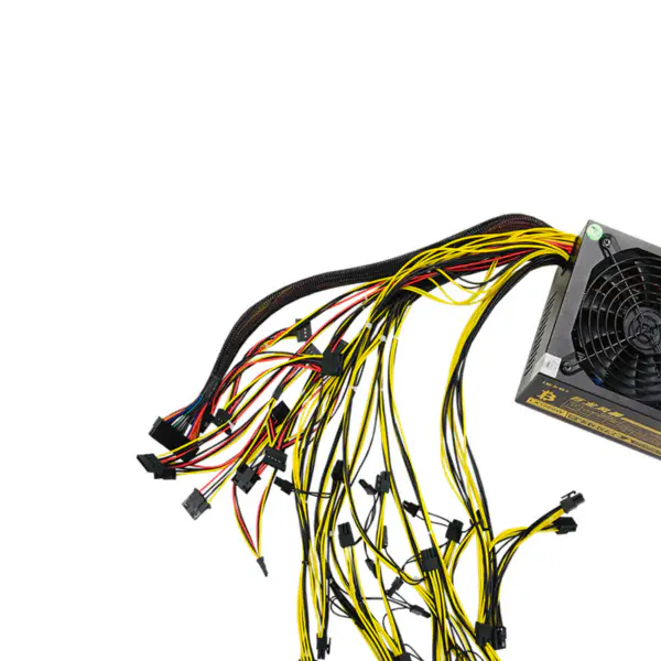 2000W PSU Bitmain Dragon Storm LX2000W Multiple Channel Server Power Supply 16*(6+2Pin) For GPU Rig