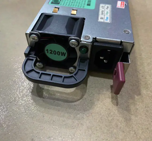 1200W τροφοδοτικό διακομιστή PSU 490594-001 438203-001 498152-001 HSTNS-PL11 + πλακέτα διάσπασης + 12pcs PCIe 6Pin σε 6+2Pin καλώδιο