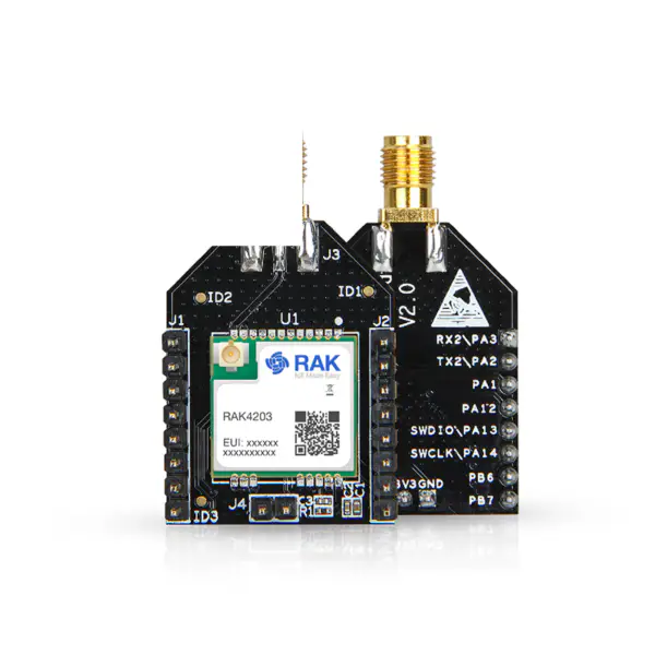 RAK811 Low-Power Long Range LoRa Technology Transceiver module Semtech SX1276 STM32 chip LoRaWAN 1.0.2