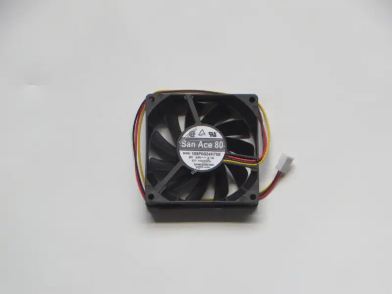 SANYO 109P0824H708 24V 0.1A 3wires cooling fan
