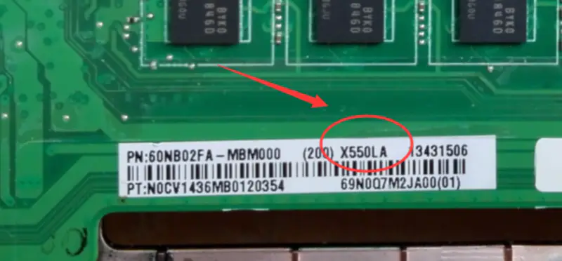 Μητρική πλακέτα Asus X550LD X550LA