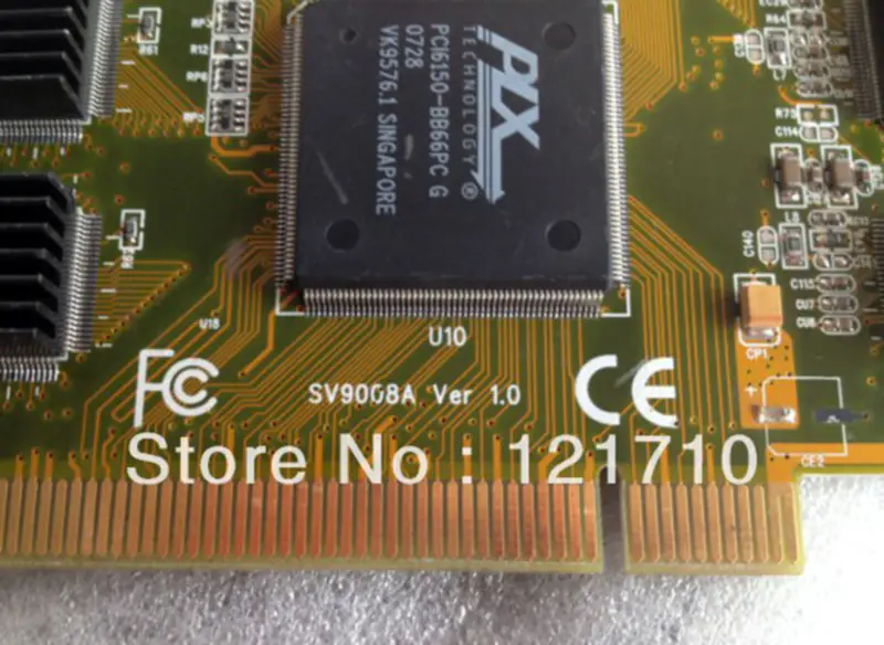 SV9008A VER 1.0 PCI interface 8 Channel Video Input&8 Channel Audio Input industrial motherboard