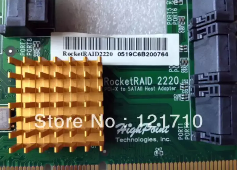 Highpoint Highpoint RocketRAID 2220 PCI-X interface σε SATA II Host Adapter βιομηχανική μητρική πλακέτα
