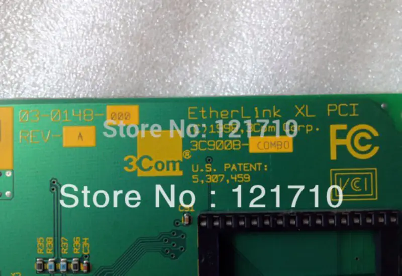 Προσαρμογέας δικτύου 3COM Διεπαφή PCI BNC AUI 3C900B-COMBO 03-0148-000 REV-A βιομηχανική μητρική πλακέτα