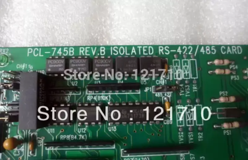 EVOC PCL-745B REV.B ISOLTED RS-422 485 CARD ISA interface βιομηχανική μητρική πλακέτα