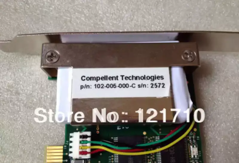 Εξαρτήματα αποθήκευσης Compellent 102-005-000-C Κάρτα βιομηχανικής μητρικής μνήμης 256M Cache 102-005-000-C