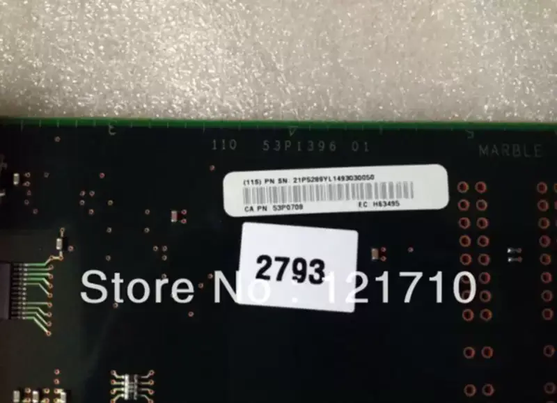 Βιομηχανική μητρική πλακέτα IBM PCI 2-Line WAN με μόντεμ 2793 53P0708 21P5289
