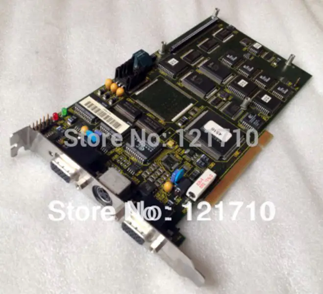 Siemens card dual Input S-VHS REV D H #11161 VGA control board industrial motherboard