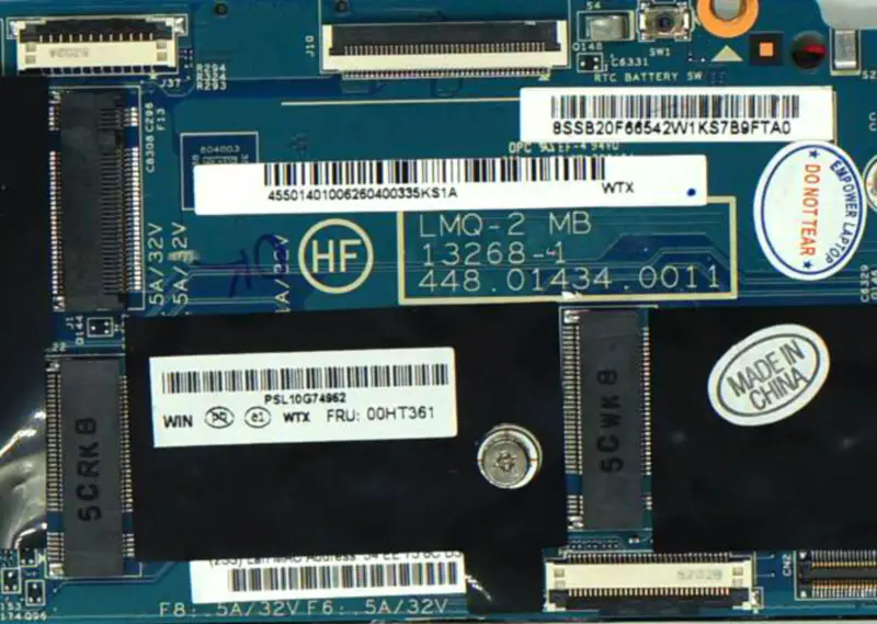 Μητρική πλακέτα Lenovo X1 Carbon LMQ-2 13268-1 με i7-5600U 8G