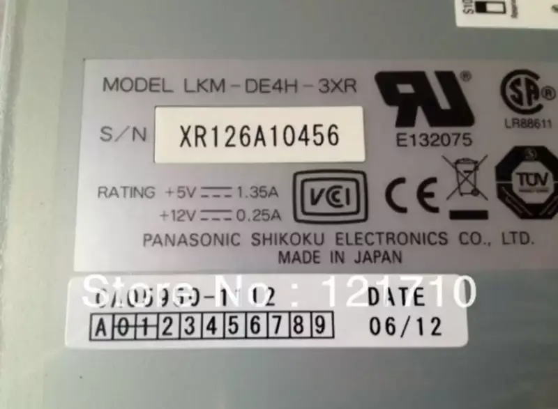 Οδηγός ταινίας Fujitsu Server 4mm dds5 DAT72 LKM-DE4H-3XR CA05950-1112 για βιομηχανική μητρική πλακέτα μηχανής primepower