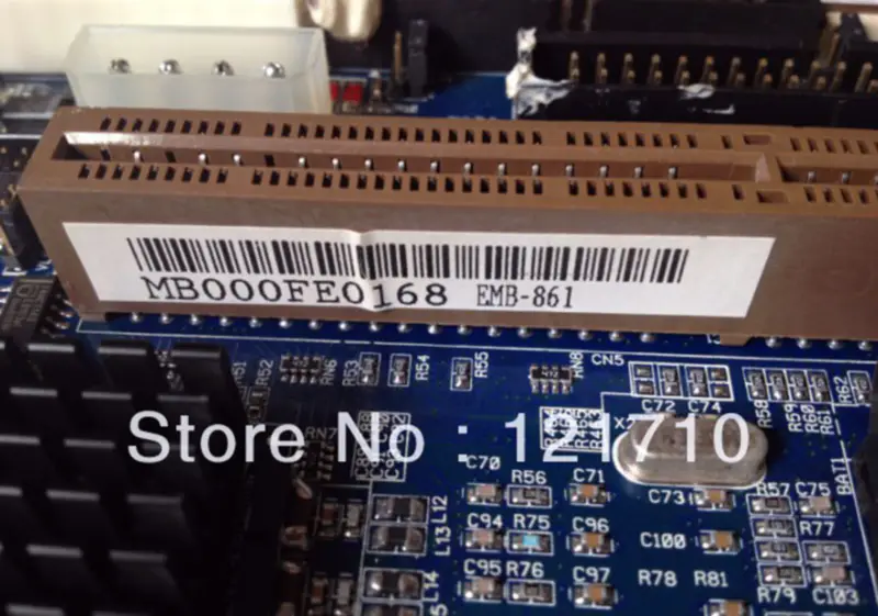 μικρή πλακέτα EMB-861 EMB-861B με VIA C3 667A MHZ CPU βιομηχανική μητρική πλακέτα