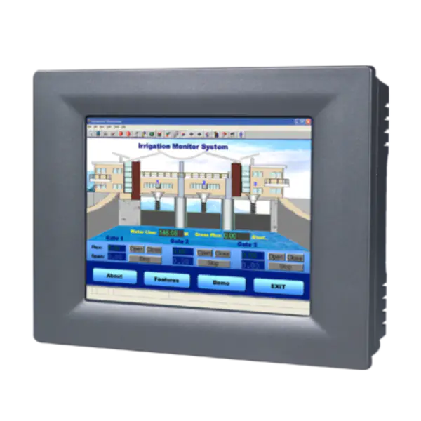 5.7 HMI οθόνη αφής QVGA TFT LED LCD TI Cortex-A8 Touch Βιομηχανικός υπολογιστής πίνακα αφής