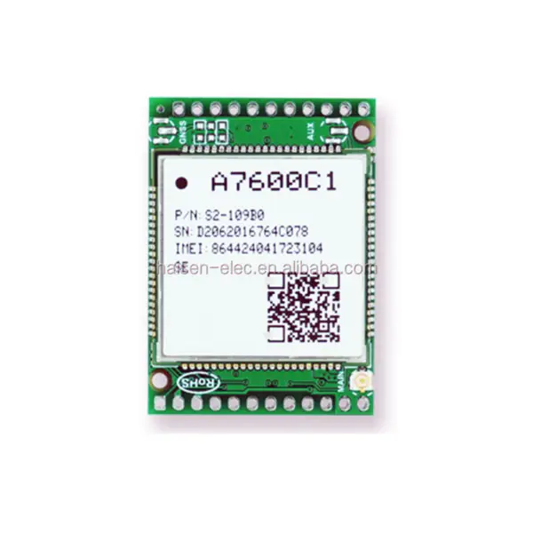 A7600C μονάδα ασύρματης επικοινωνίας Cat-NB LTE Cat 1 υποστήριξη LTE-TDD/LTE-FDD/GSM/GP 4g μονάδα A7600C1