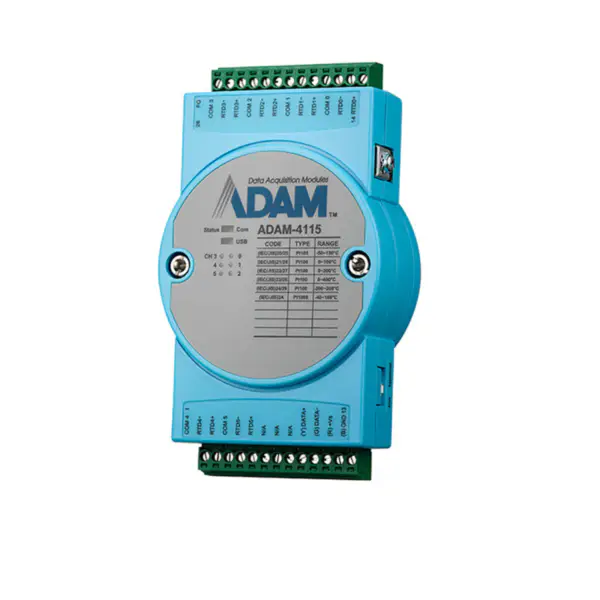 Advantech ADAM-4115 6RTD Robust Modbus RS-485 Remote I/O