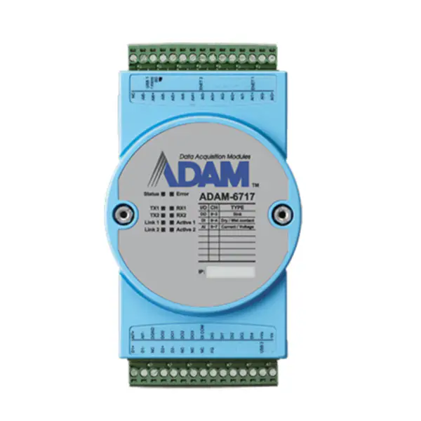 Advantech ADAM-6717 Ευφυής πύλη εισόδου/εξόδου με αναλογική είσοδο