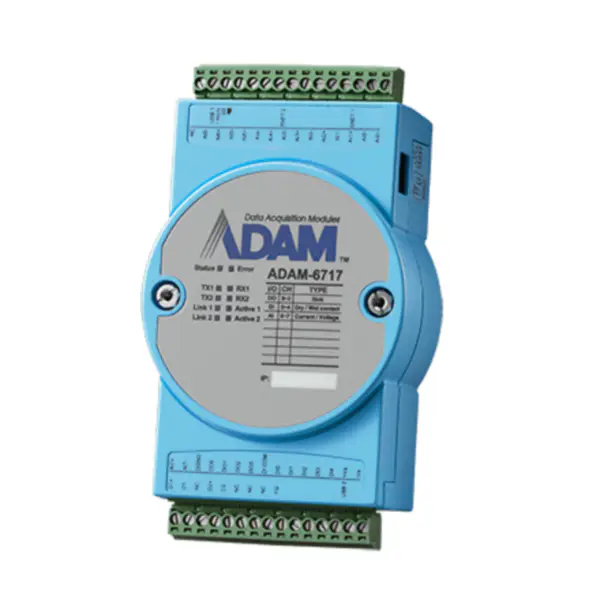 Advantech ADAM-6717 Ευφυής πύλη εισόδου/εξόδου με αναλογική είσοδο