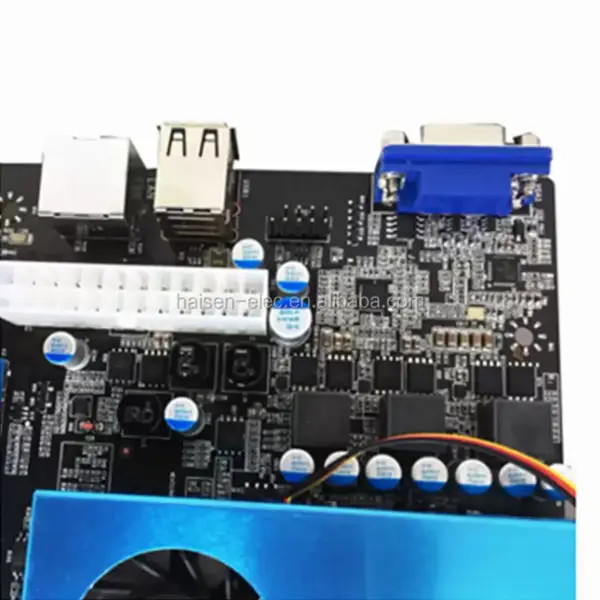 BTC IC6S Μητρική κάρτα 8 υποδοχές καρτών γραφικών PCI Express 8 έως 16 υποδοχές VGA USB2.0 SATA3.0 1000Mbps LAN Mainboard