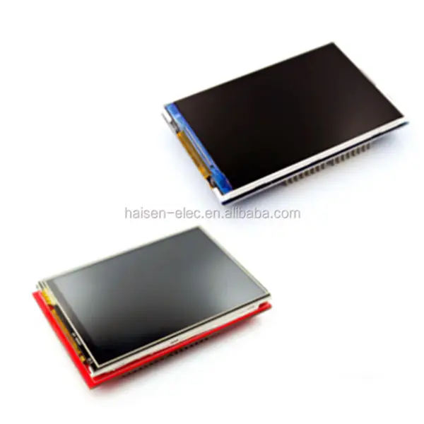 3,5 ιντσών TFT έγχρωμη ενότητα οθόνης 320X480 οθόνη LCD εξαιρετικά υψηλής ευκρίνειας συμβατή 8 bit Parallel Mega2560 DUE