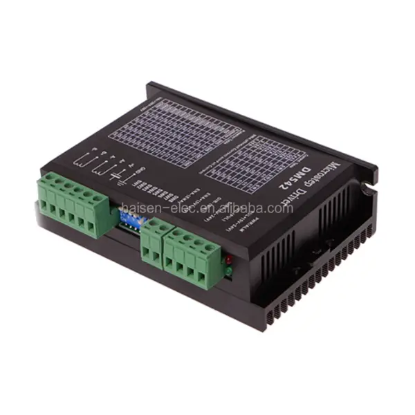 Ψηφιακός οδηγός βηματικού κινητήρα DSP Microstep18-48 VDC 4.2A cnc driver step motor Dm542
