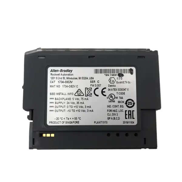 Μονάδα PLC Allen Bradley 1734-OE2V