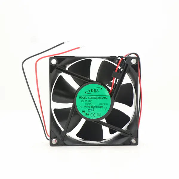 ADDA Fan AD08024XX257104 Αξονικός ανεμιστήρας υπολογιστή 24V 0.23A 80 * 80 * 25MM 2-wire CPU Cooling Fan