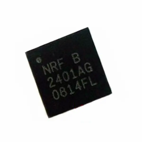 2.4G radio frequency transceiver IC chip NRF2401AG NRF2401 IC RF TXRX ISM>1GHZ 24VQFN