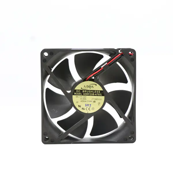 ADDA AD0912UB-A70GL 92x92x25mm 12V DC 60 CFM ρουλεμάν με σφαίρες Εξαιρετικά υψηλής ταχύτητας αξονικός ανεμιστήρας ψύξης
