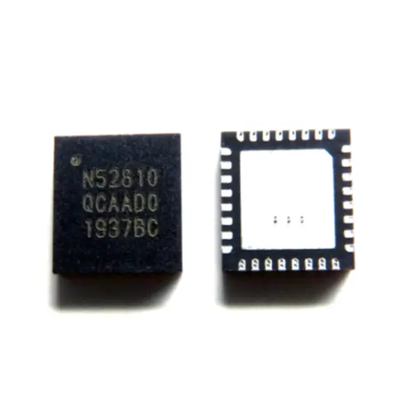 τσιπ χαμηλής ισχύος RF BLE5.0 NRF52810-QCAA-T NRF52810-QCAA-R NRF52810-QCAA-R7 IC RF TXRX+MCU BT 32WFQFN
