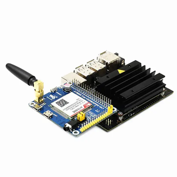 A7600E LTE Cat-1 HAT για Raspberry Pi Χαμηλή ταχύτητα 4G Module 2G GSM GPRS για τη Νοτιοανατολική Ασία Δυτική Ασία Ευρώπη Αφρική